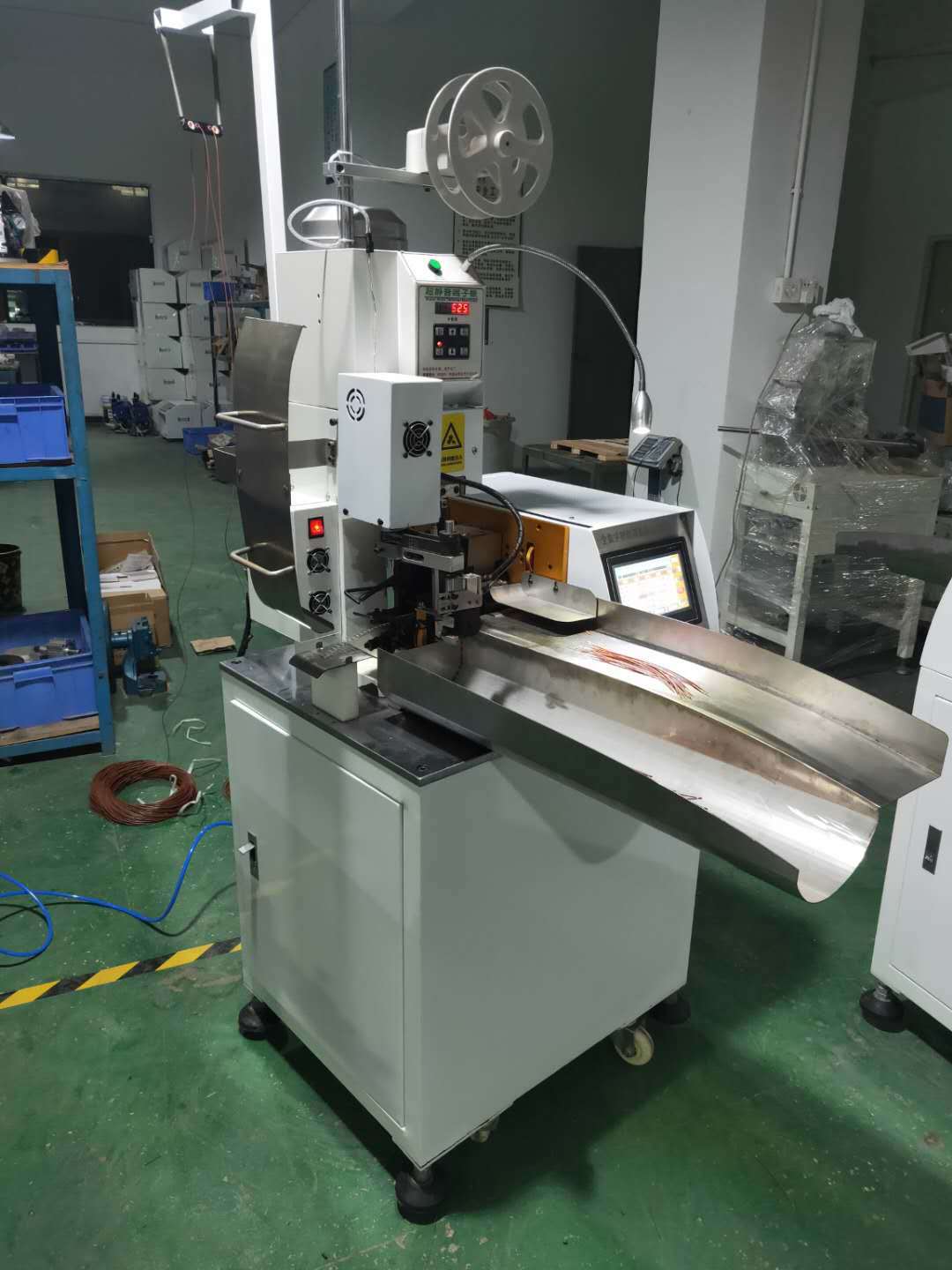 厂家直销新款双线单头全自动端子机 自动端子机裁线剥皮打端机