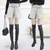 Real shot 2019 new pattern Fur Broad leg shorts Bud Paige Versatile Show thin Boots pants Real shot 2019 new pattern Fur Broad leg shorts Bud Paige Versatile Show thin Boots pants