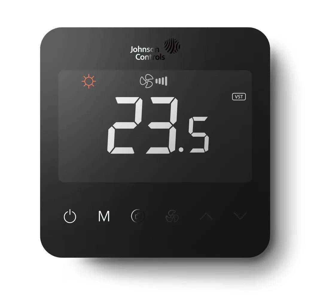 johnson中央空调控制器t9000风机盘管温控器 江森t9000触屏温控器-阿