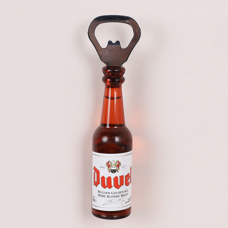 Cartoon Refridgerator Magnets Beer Bottle Bottle Opener TikTok Same Multi-Functional Creative Magnet Bottle Opener Household Wine Screwdriver