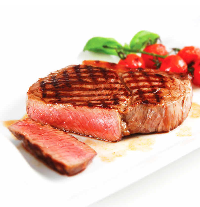 享当豪 菲力牛排80g*5餐饮直供批发400g新鲜冷冻牛肉厂家一件代发