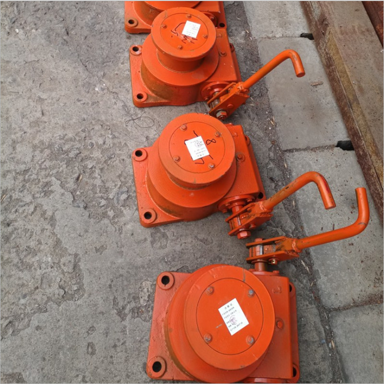 张紧器输送皮带涡轮式张紧装置spj800皮带机张紧装置蜗轮卷筒