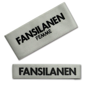 来图设计新款服装领标唛头 箱包鞋帽织唛补丁贴 服装辅料批发