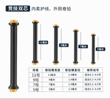 铅皮座双芯竞技超细金属心太软芯太软铅皮座不伤线渔具钓鱼小配件