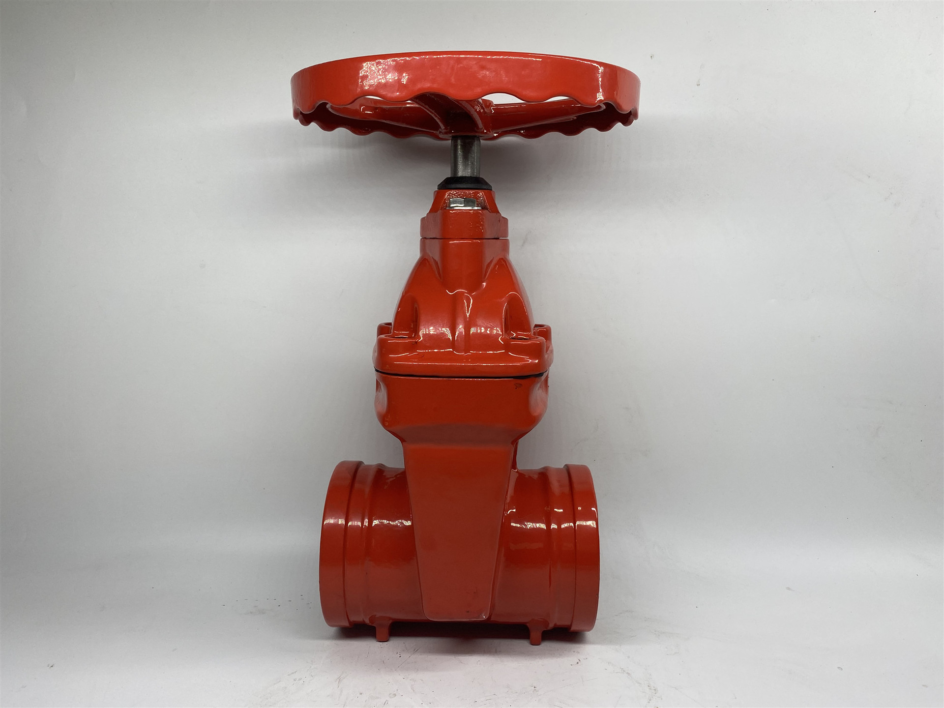 沟槽闸阀 z85x-16q 卡箍闸阀弹性座封软密封闸阀消防管道闸阀大体