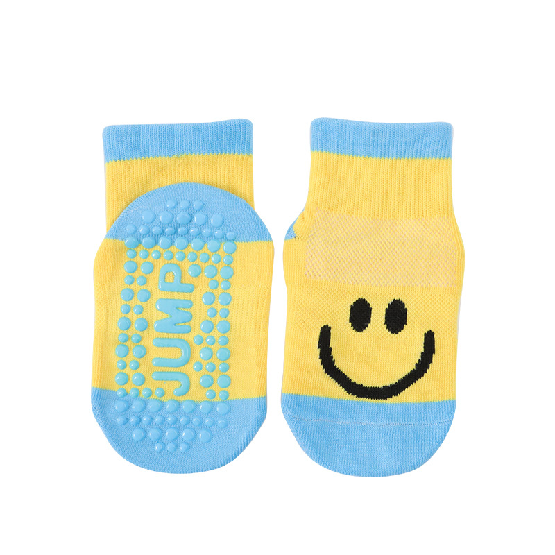 Children's Trampoline Socks Pvc Glue Dispensing Non-Slip Indoor Parent-Child Men and Women Sports Yoga Socks in Stock Wholesale