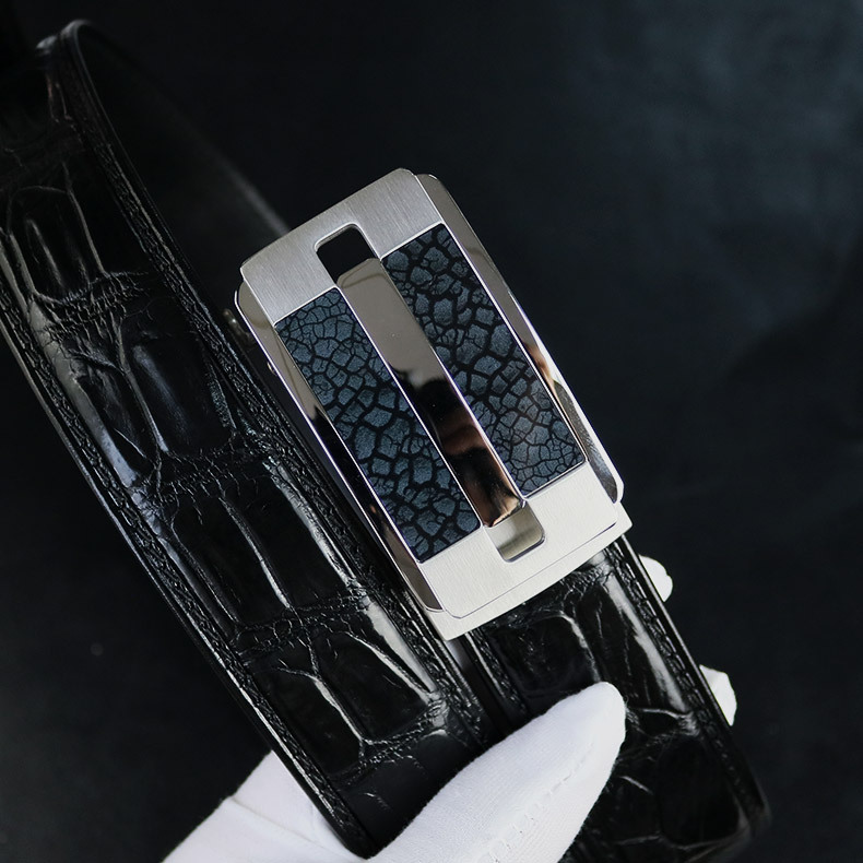 304不锈钢皮带扣头高档男士腰带自动扣头纯钢胶片扣3.5cm厂家直销