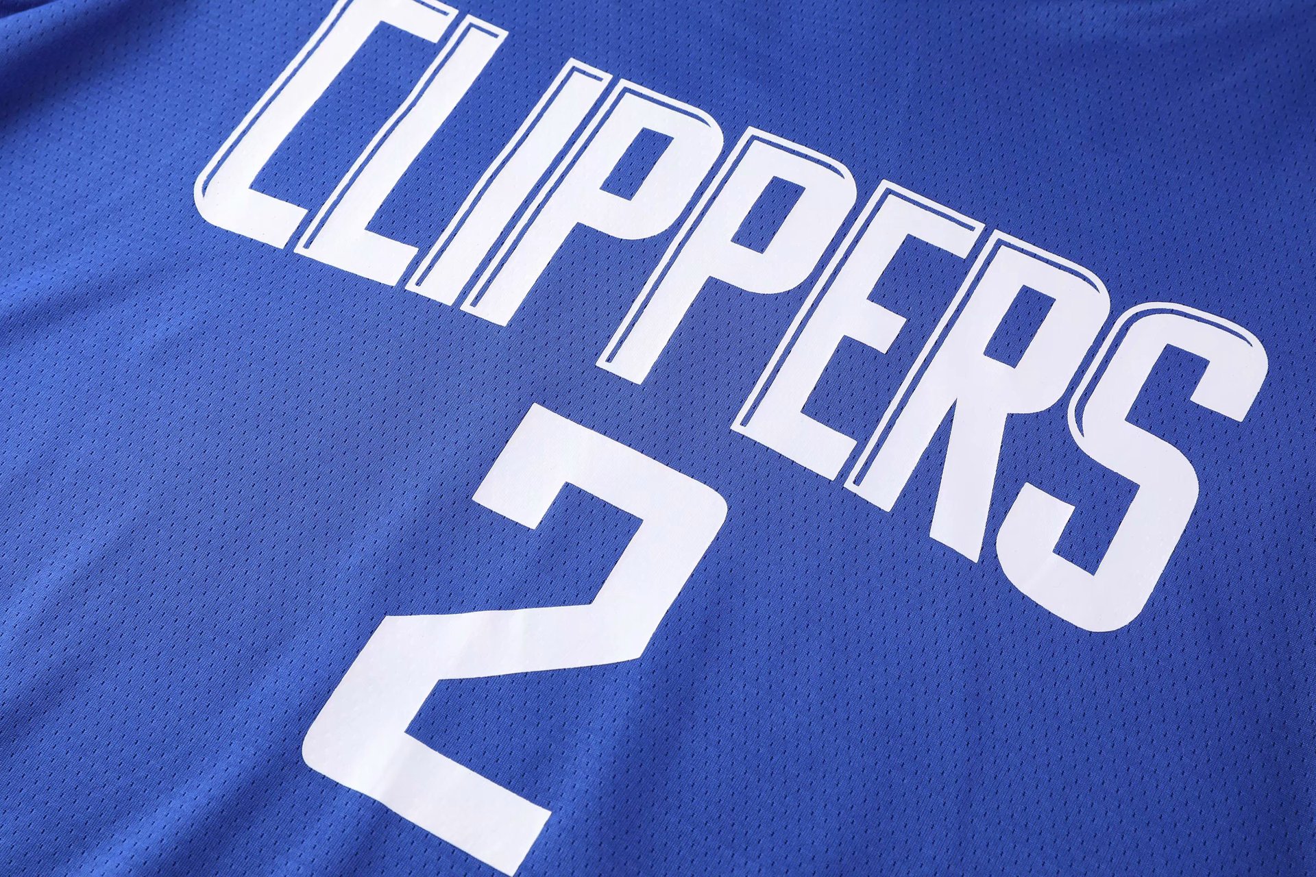 快船队2号伦纳德球衣短袖篮球比赛队服假两件训练篮球服定制印字