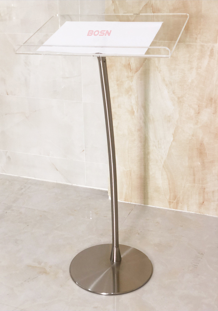 亚克力有机玻璃商业演讲台桌子套装