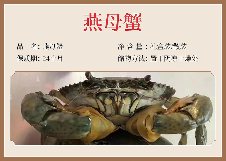 青蟹燕母蟹包活送到家 死蟹包退 饭店螃蟹处女蟹螃蟹定制批发