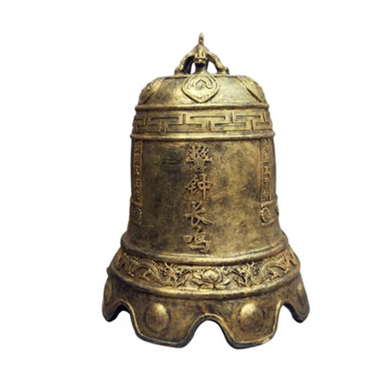 玻璃钢警示钟雕塑安全警示钟警钟长鸣公安廉政寺庙挂钟装饰摆件