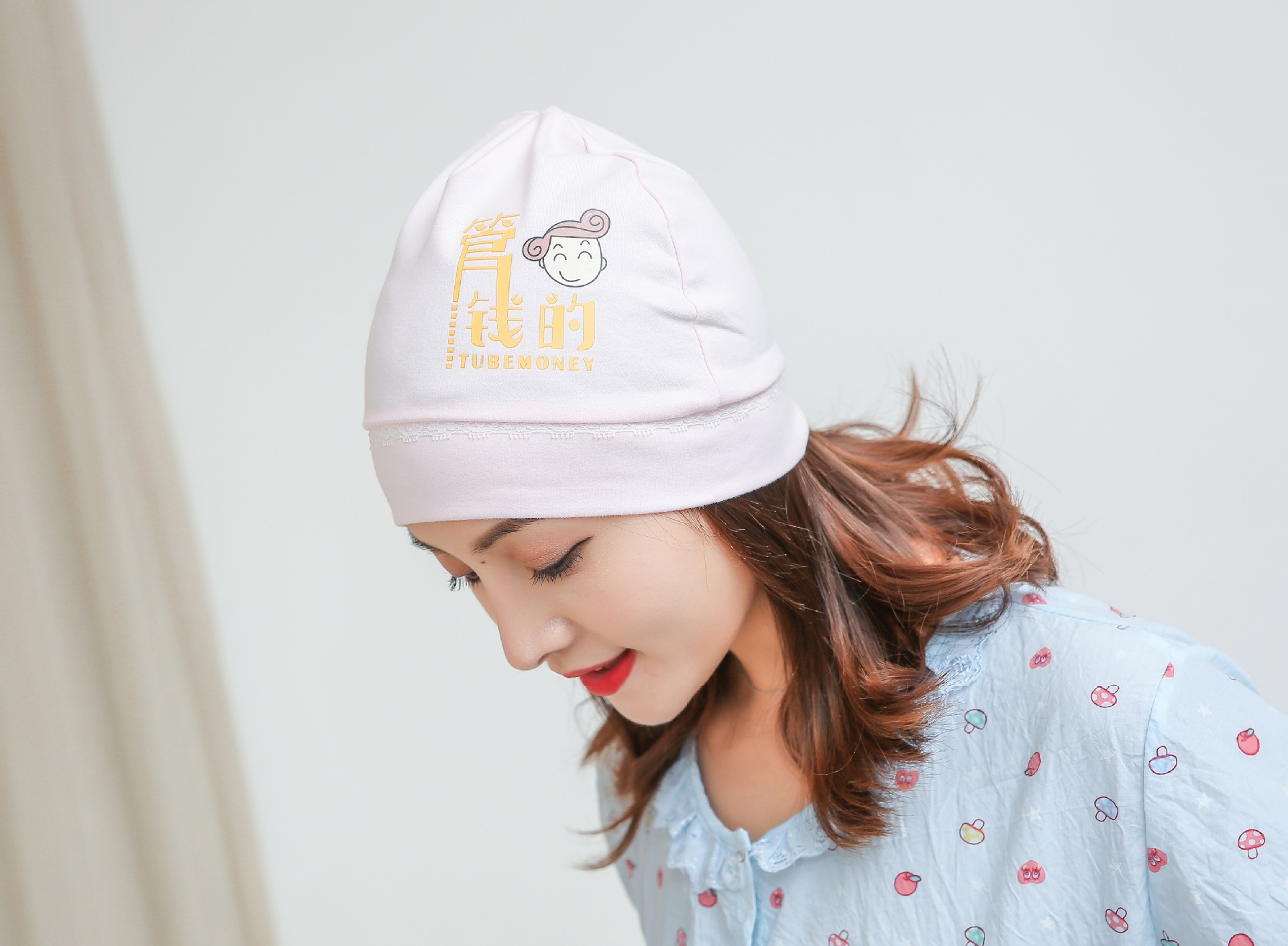 厂家现货月子帽防凉夏季新款产后坐月子头巾产妇帽子时尚月子帽