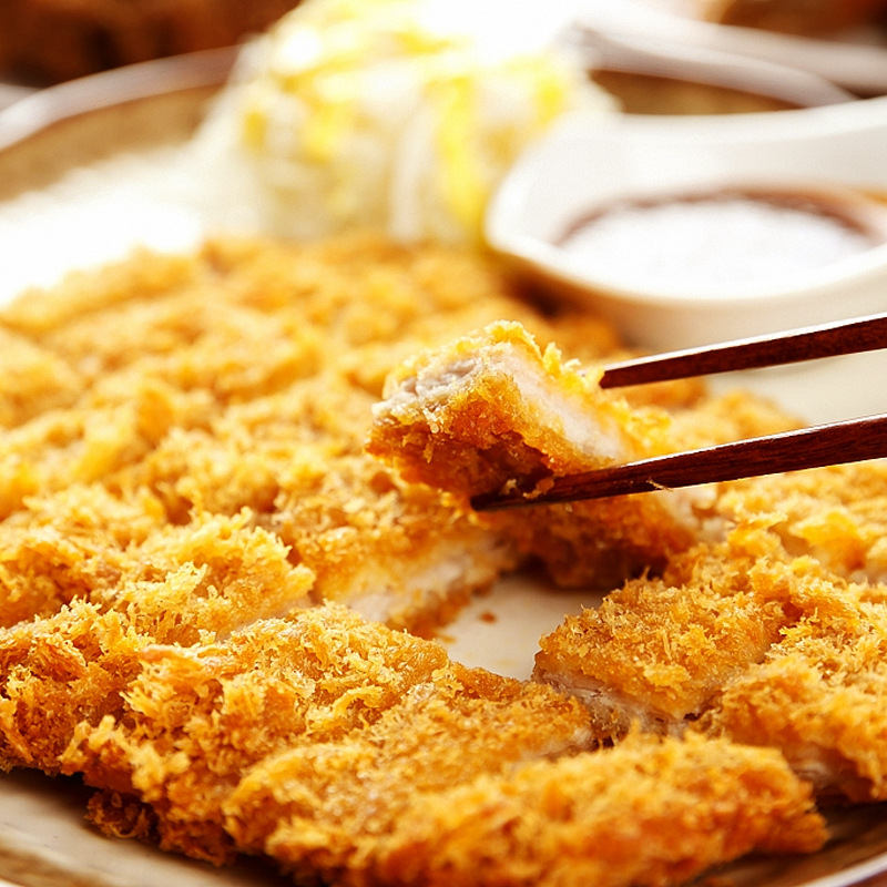 友双黄金炸猪排约20片1.6kg/包日式裹粉猪扒快餐外卖食材4包/箱