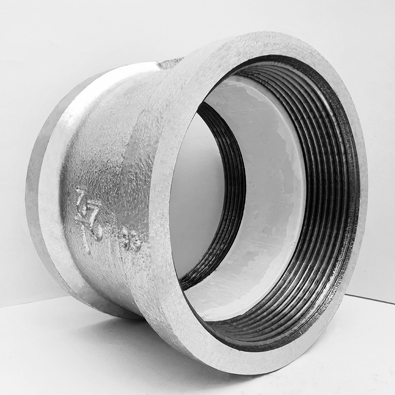 玛钢管箍内丝直接镀锌管箍多种型号现货批发玛钢管件镀锌管箍