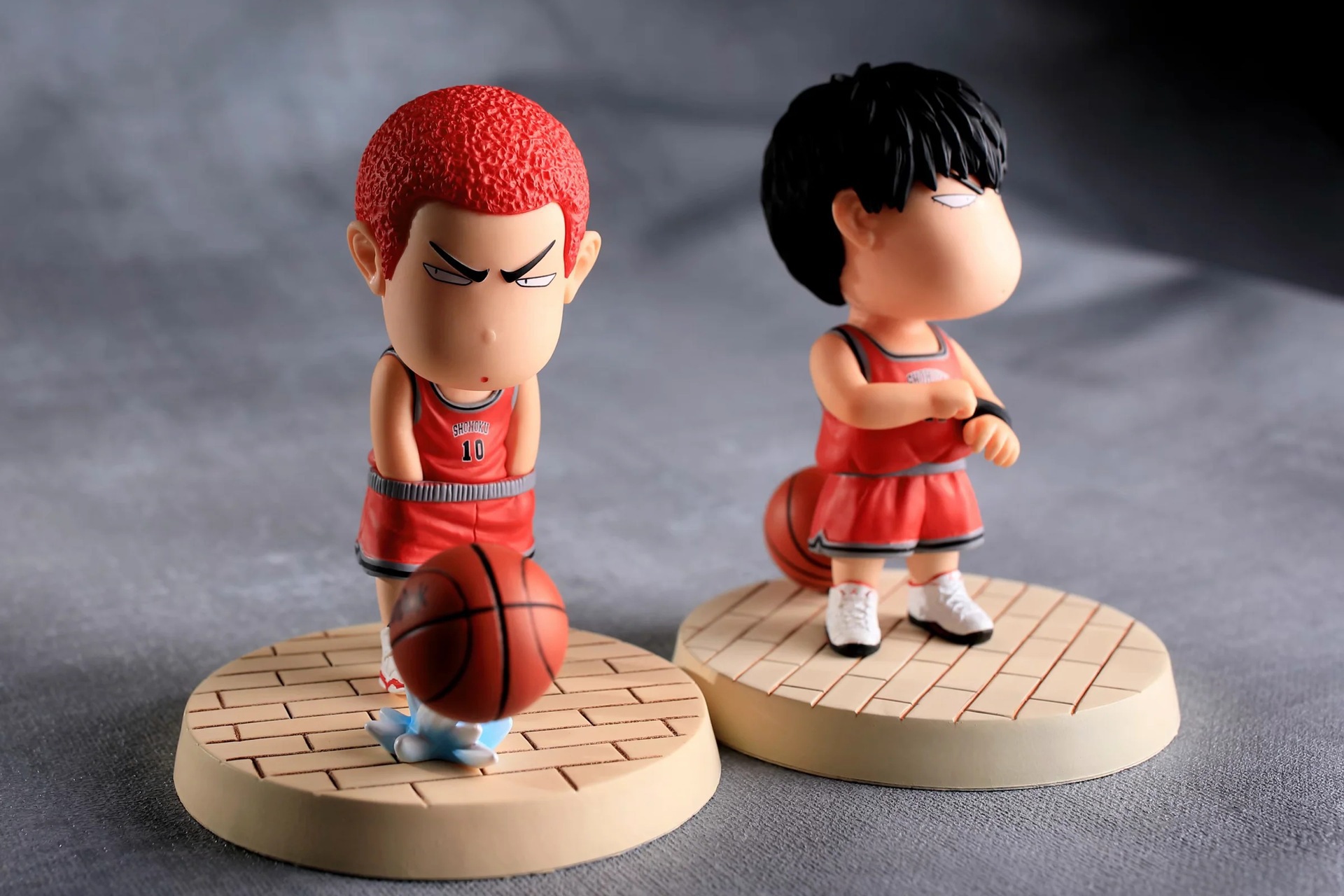 灌篮高手 抓框 樱木花道 10# 流川枫 11# q版公仔 车载机箱摆件