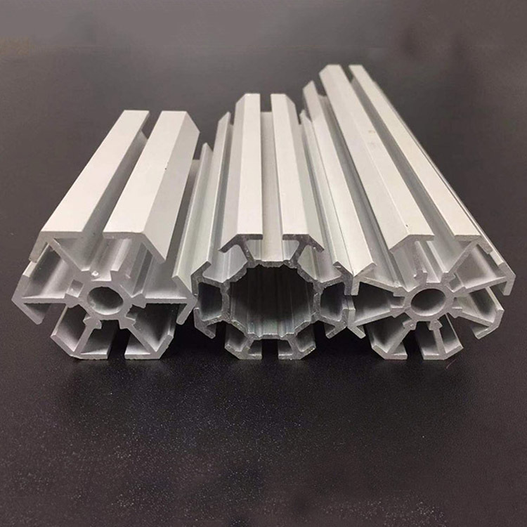 展会搭建铝材八棱柱摊位铝型材会展展架铝合金柱展览展位铝料厂家