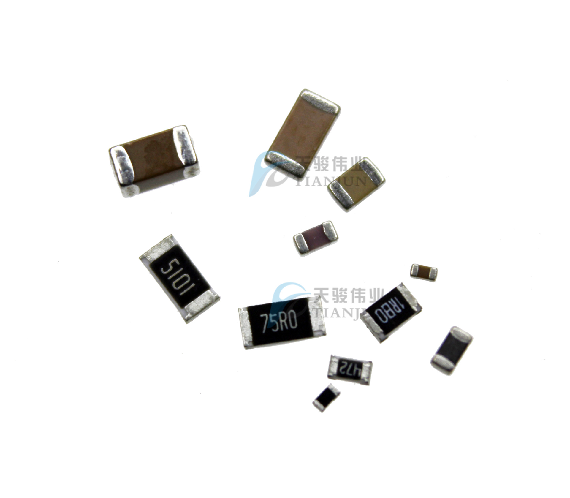 厚声贴片电阻 0603 5.1k精密度1%原装现货全系列厚声贴片电阻