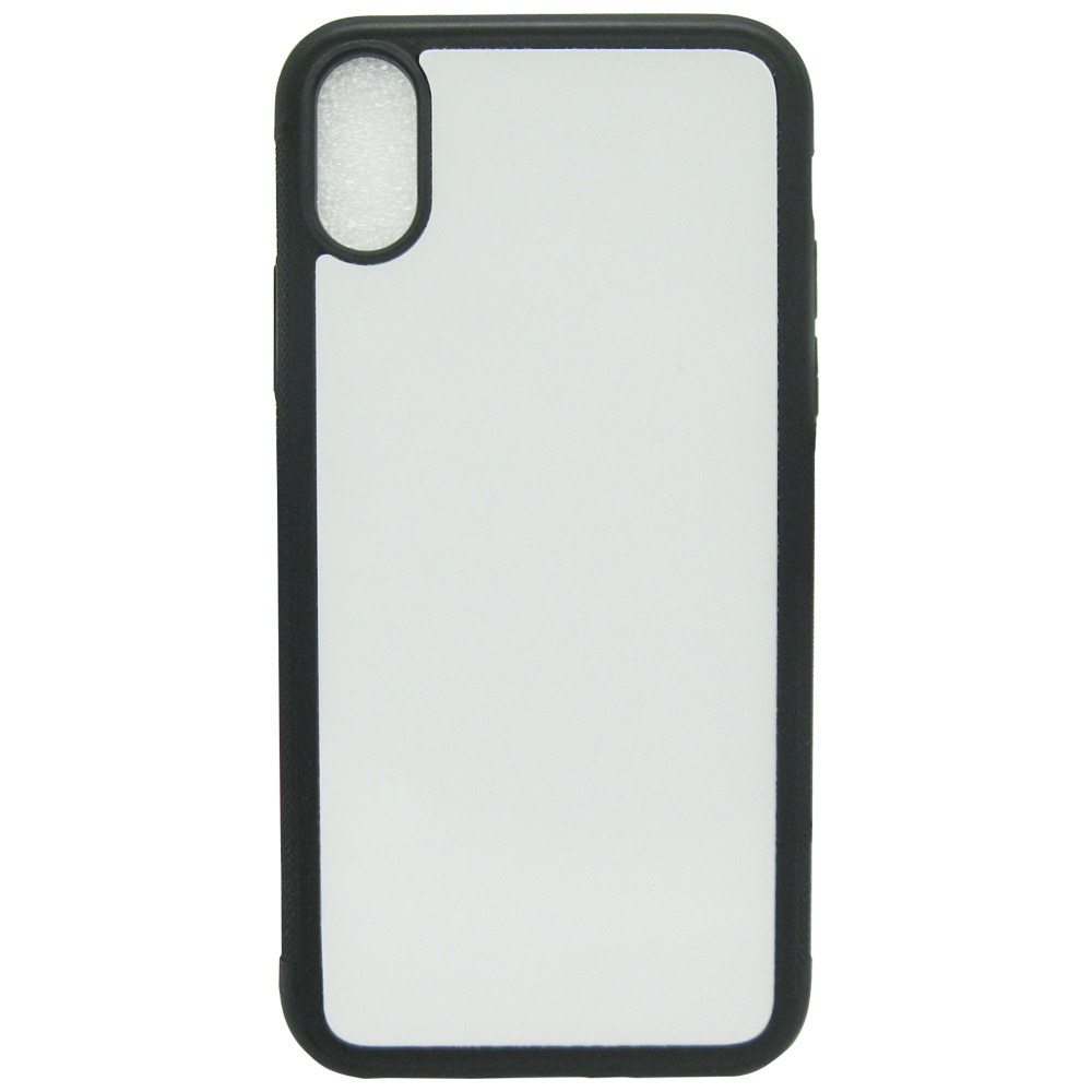 适用iphonex苹果xsmax空白铝片tpu pc防滑热转印手机壳diy素材