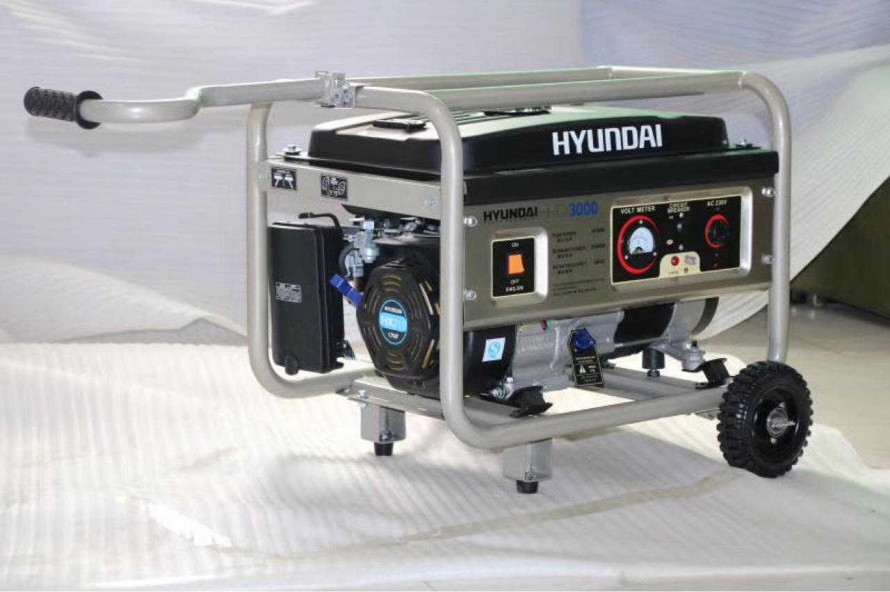 现代3500汽油发电机2.8kw小型发电机组(促销老款)-阿里巴巴
