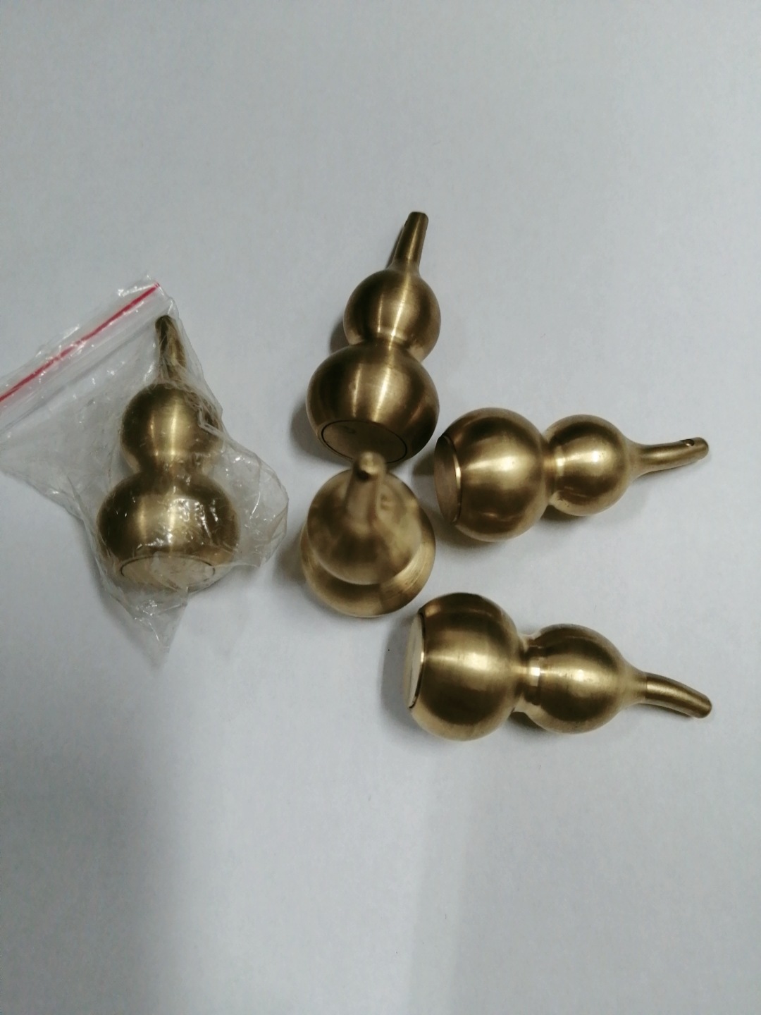 定制铜葫芦数控机床加工配件加工五金加工铜葫芦挂件