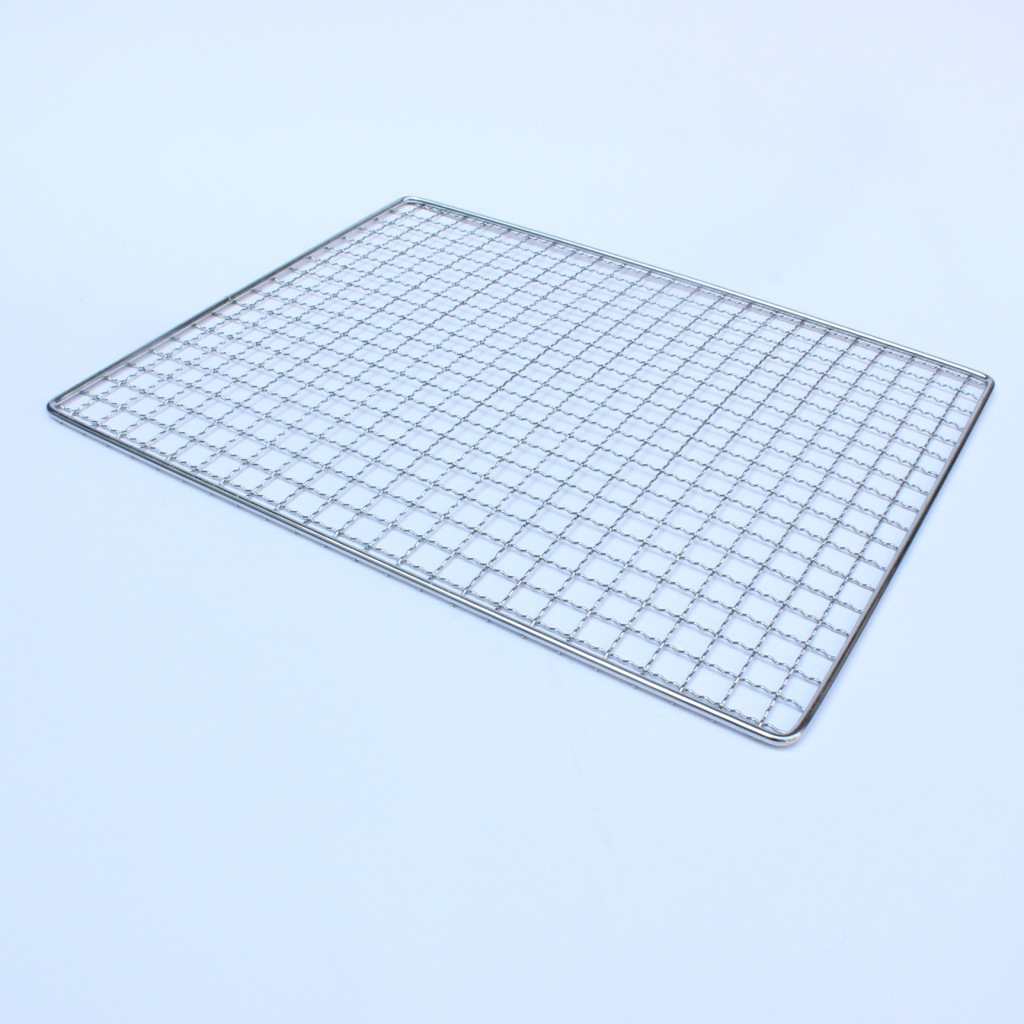 多元日用百货 带磁烧烤网片 不锈钢烧烤网 铁丝网 方形烧烤网