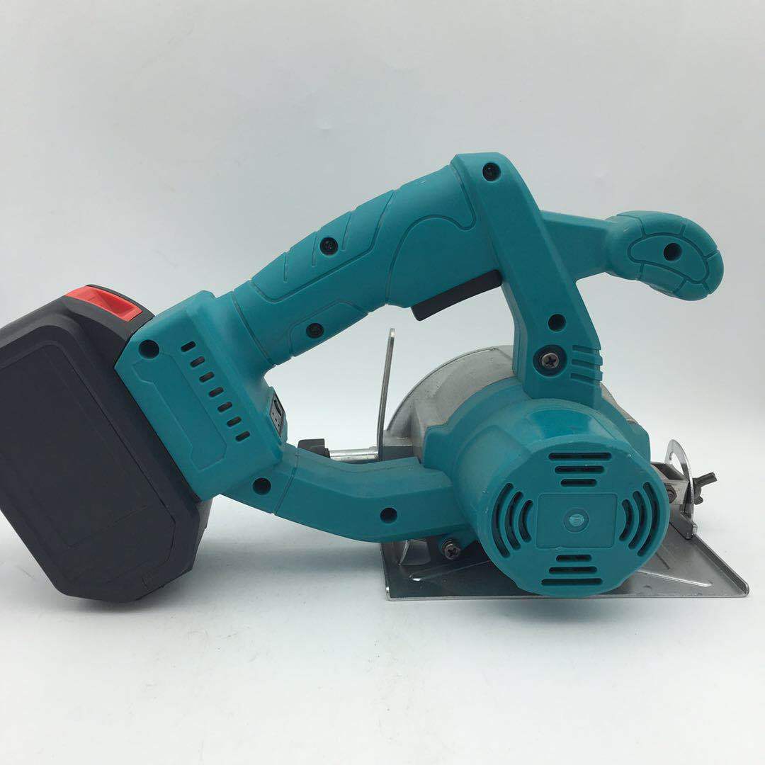 厂批发锂电电圆锯电锯手提切割机木工锯切割机充电石木两用切割机