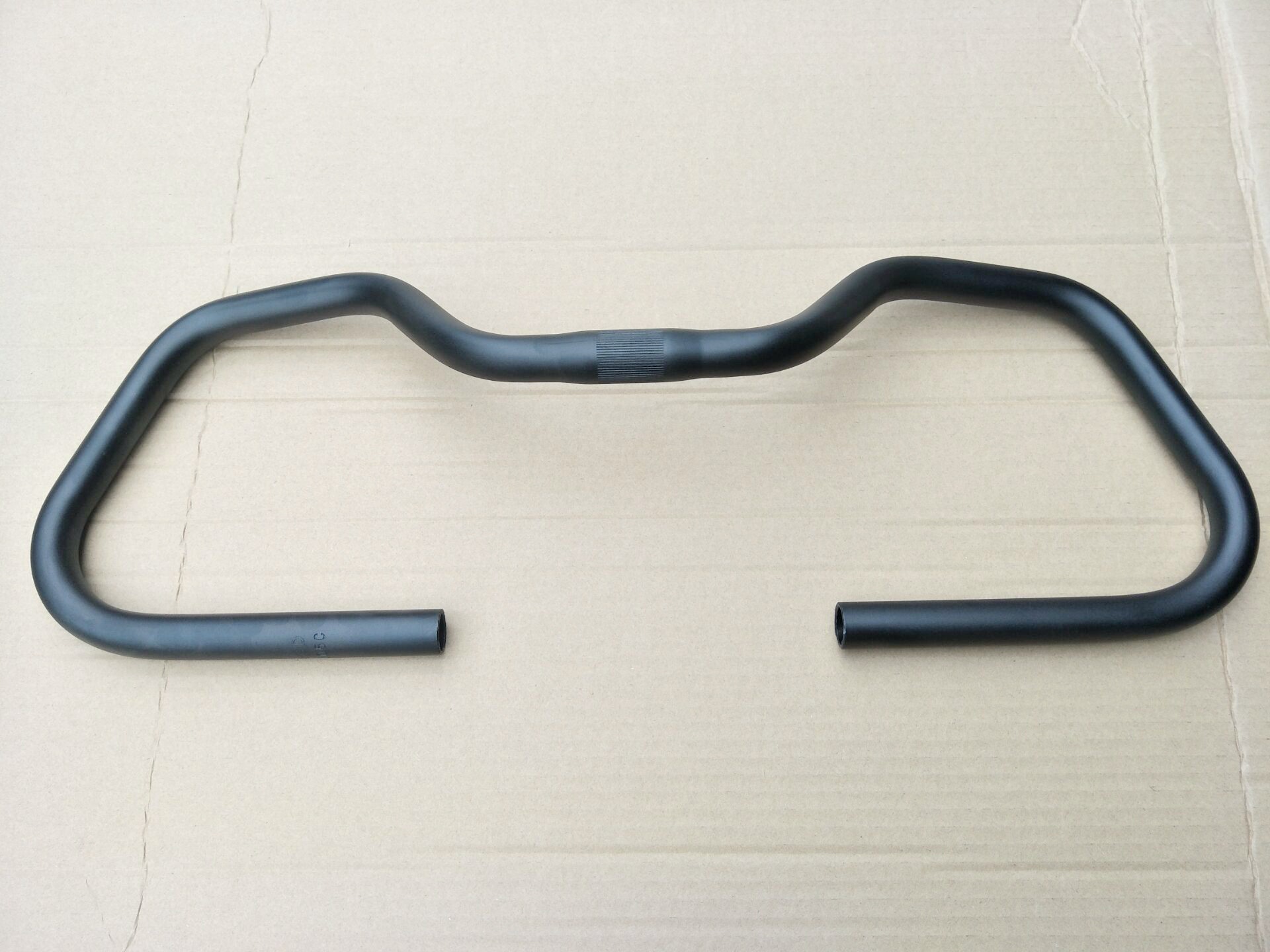 旅行车把山地车蝴蝶把 25.4车把弯把铝自行车休息把 带把套