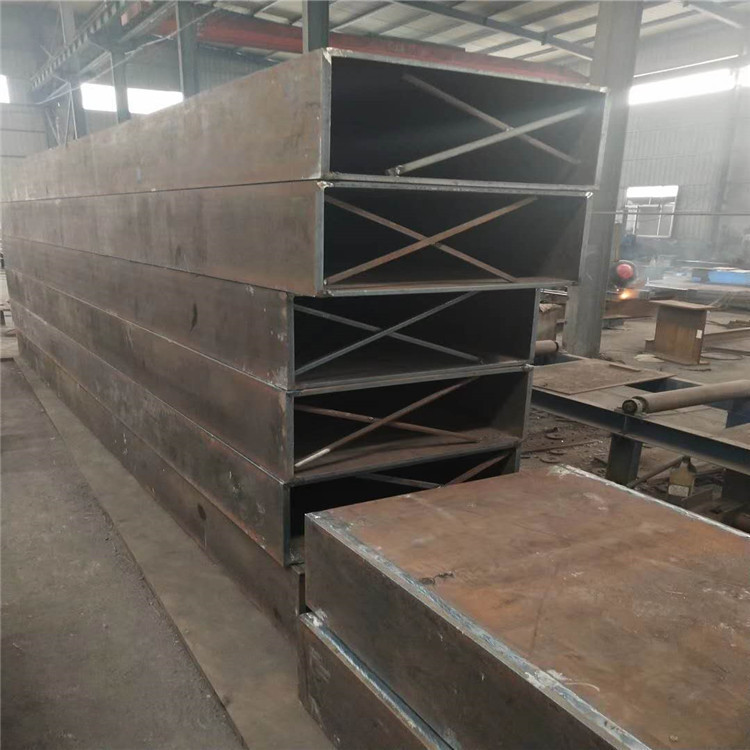 门式框架箱型柱 钢构建筑钢桁架桥梁 来图加工定做