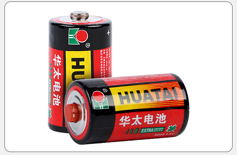 华太电池1号电池铁壳电池燃气灶电池电子琴车位锁电池厂家直供