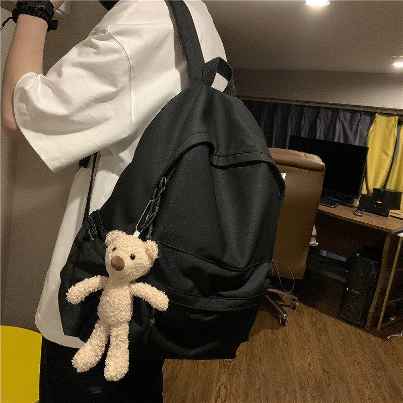 Schoolbag Korean Harajuku Ulzzang High School Student Junior High School Student Super Pop Backpack Female 2020 New Backpack Male