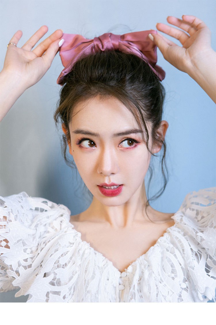 戚薇杨超越同款网红超大绸缎新款大蝴蝶结发夹韩版弹簧夹发饰批发