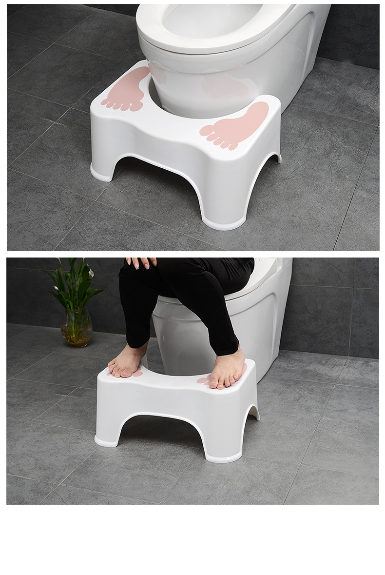 创意马桶凳脚凳 老年人马桶防滑凳儿童浴室踮脚凳 家用马桶踩脚凳
