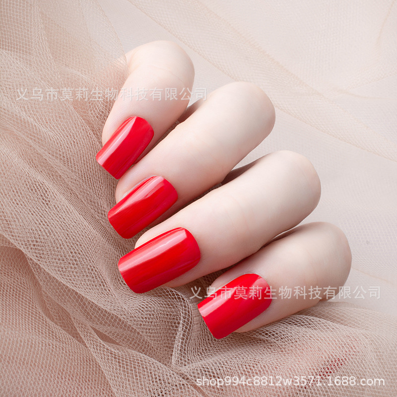 Spring and Autumn New 18-Color Manicure White Quick-Drying Long-Lasting Water-Based Tearable Nail Polish Baking-Free Nail Polish Bottle