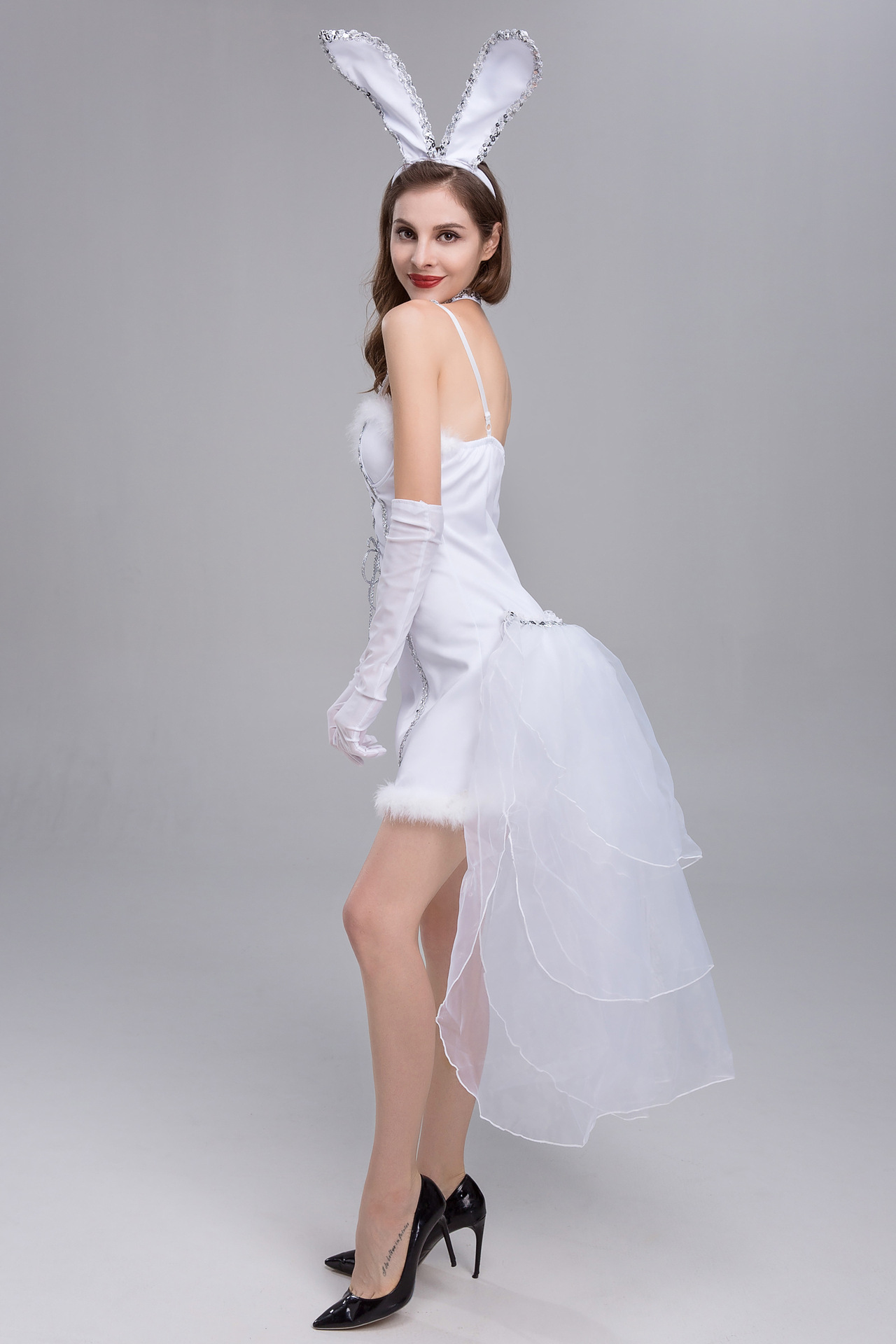 新款夜场酒吧女ds领舞连体衣演出服装dj兔女郎cosplay性感舞台装