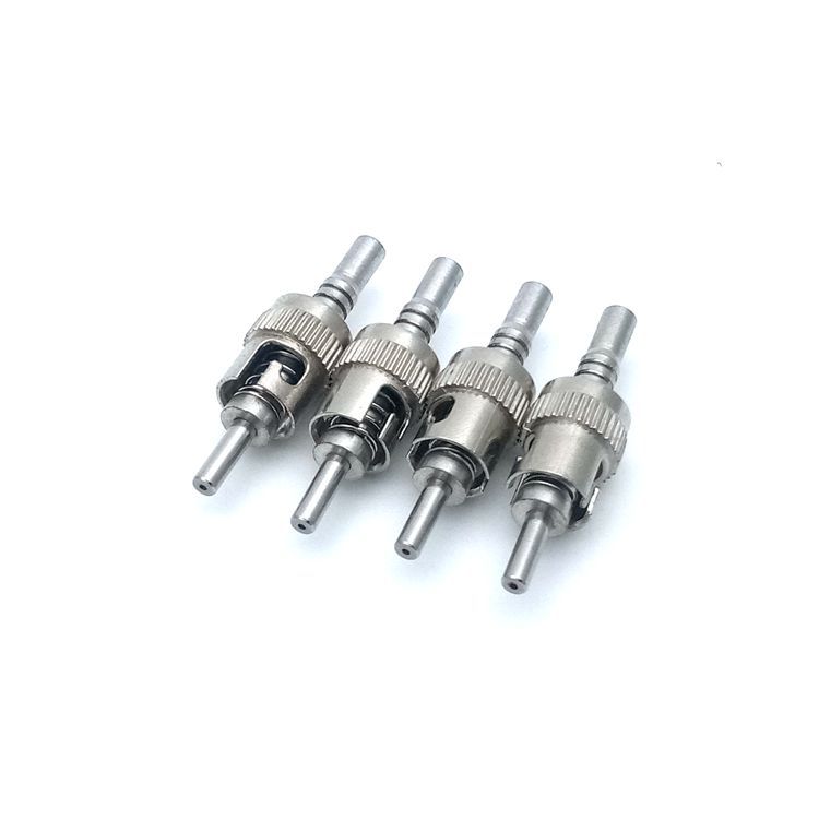 0成交0个供应孔径1500umst塑料光纤连接器 st光纤接头￥15.