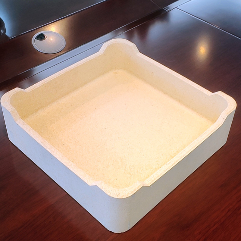 纽弗科 钛酸铝匣钵坩埚 精密工业电子陶瓷结构件绝缘耐热冲击定制