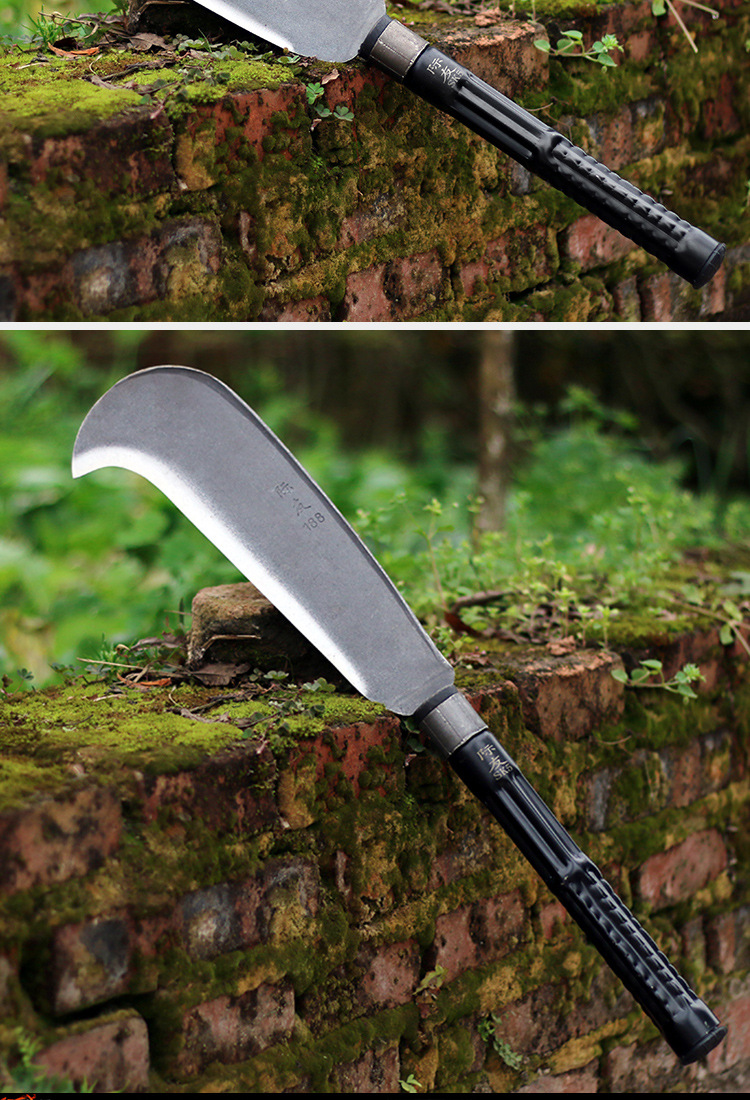 柴刀农村砍柴家用劈柴户外开路丛林伐木农用修枝镰刀长柄厂家直销
