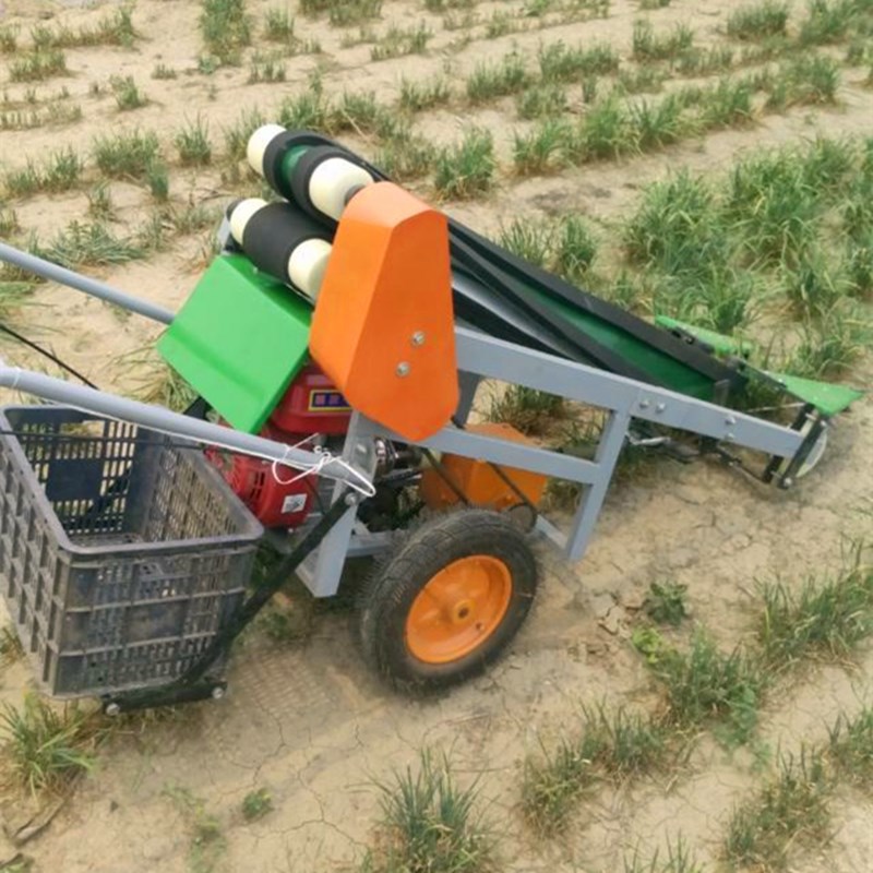 厂家直销 小型电动手推韭菜收割机 沙葱 蒲公英 芹菜收获机