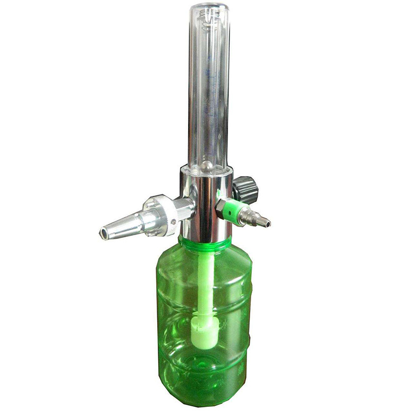 医用一次性氧气湿化瓶 鼻氧管流量计吸入器 中心供氧设备带配件