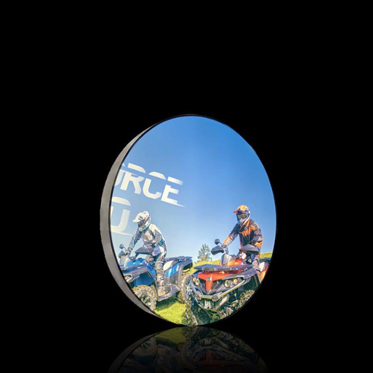 多边形广告软膜卡布灯箱圆形挂墙式发光logo广告牌灯箱