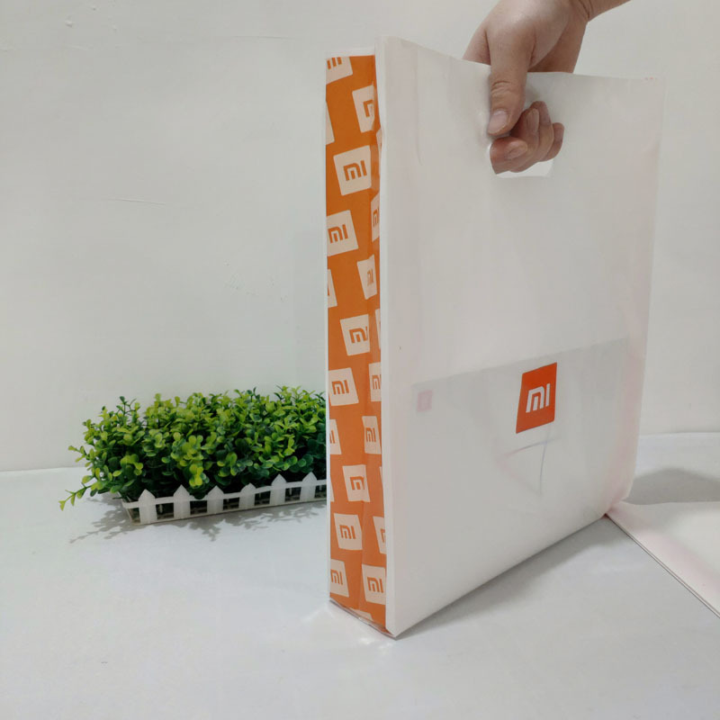 现货小米手提袋定制小米门店go塑料购物袋小米之家袋子塑料袋定做