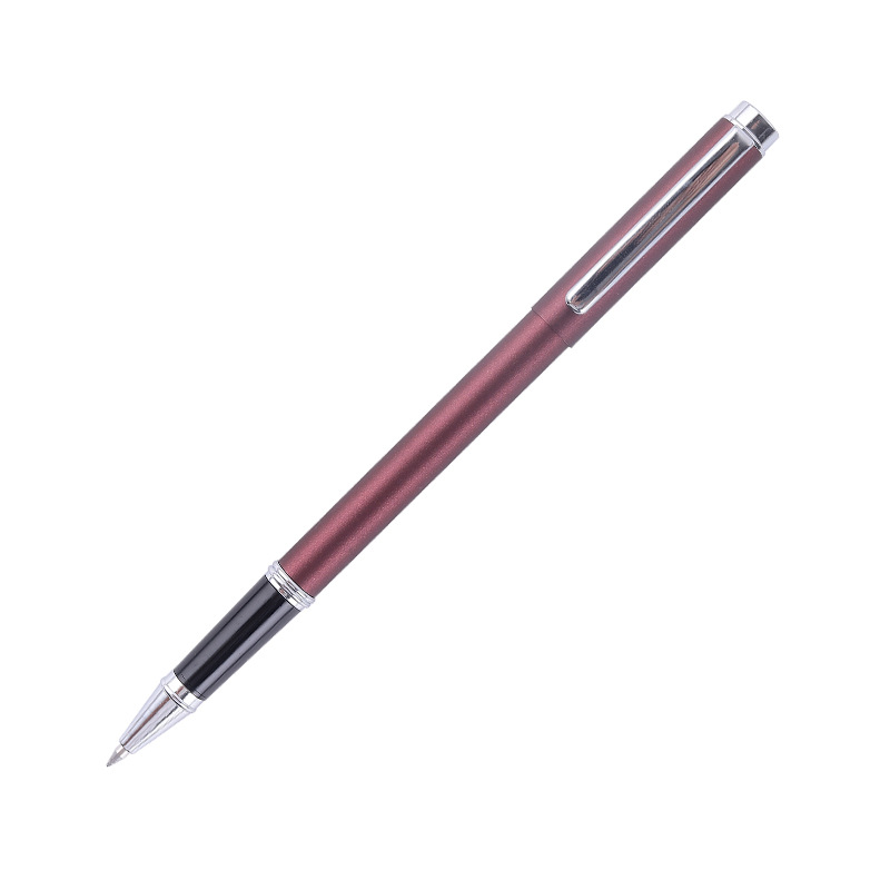 Metal Business Signature Pen Multi-Color Student Frosted Gel Pen Roller Pen Gift Pen Can Carve Writing Fixed Logo