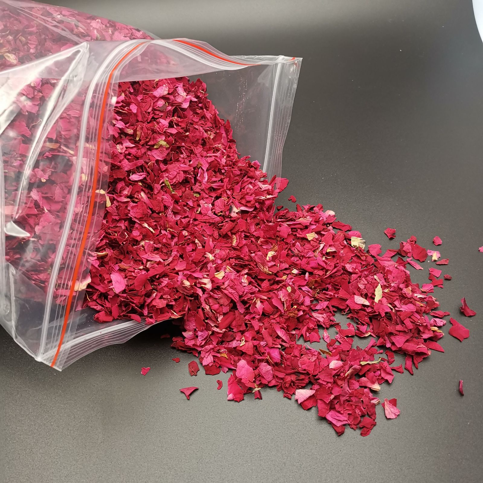 批发250g玫瑰花瓣碎末泡澡泡脚干花瓣碎末碎花瓣泡泡浴