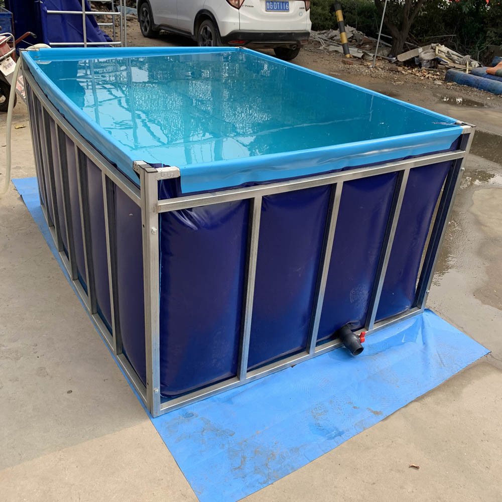 厂家生产支架鱼池 水池 不锈钢支架水池 抗旱水囊 水箱质量保证