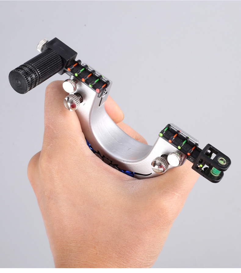 小恶魔弹弓精扁皮恶魔树脂弹弓器聚碳快压高弹工弾弓架红外线瞄