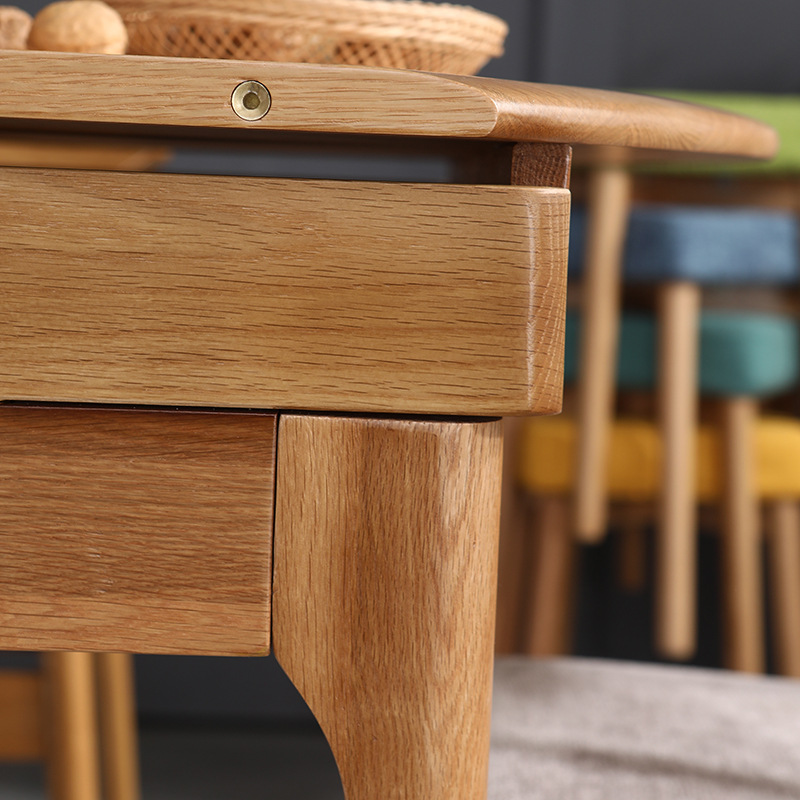 可折叠小户型6人8人伸缩折叠红橡木跳台可定制厂家直销木滑轨跳台