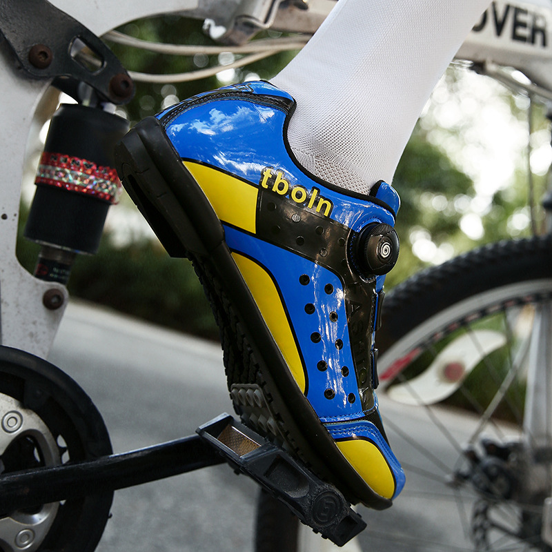 无锁骑行鞋男公路车自行车山地车锁鞋硬底非锁助力单车鞋户外骑行