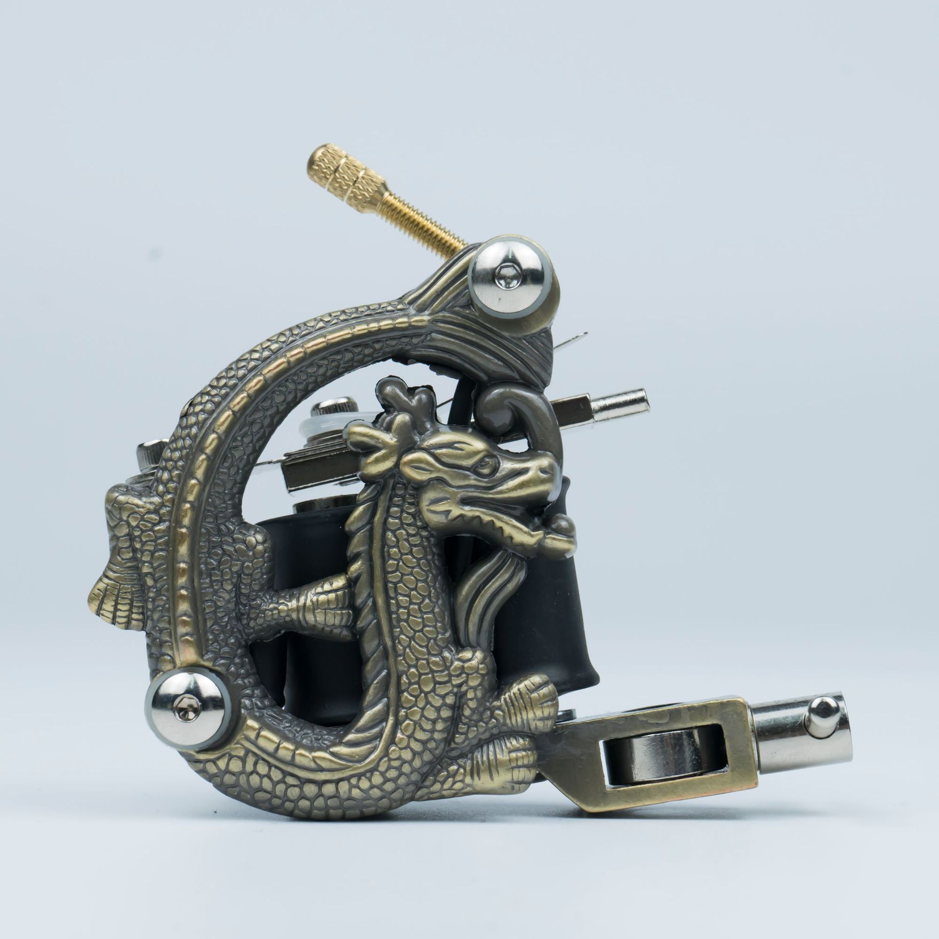 纹身机厂家供应纹身工具刺青专业纹身器材铜线圈美妆工具