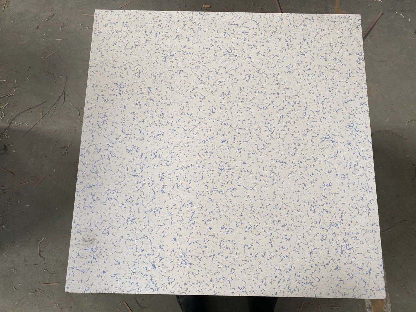 厂家直销小兰花防静电陶瓷地板全钢瓷砖防静电架空地板600*600