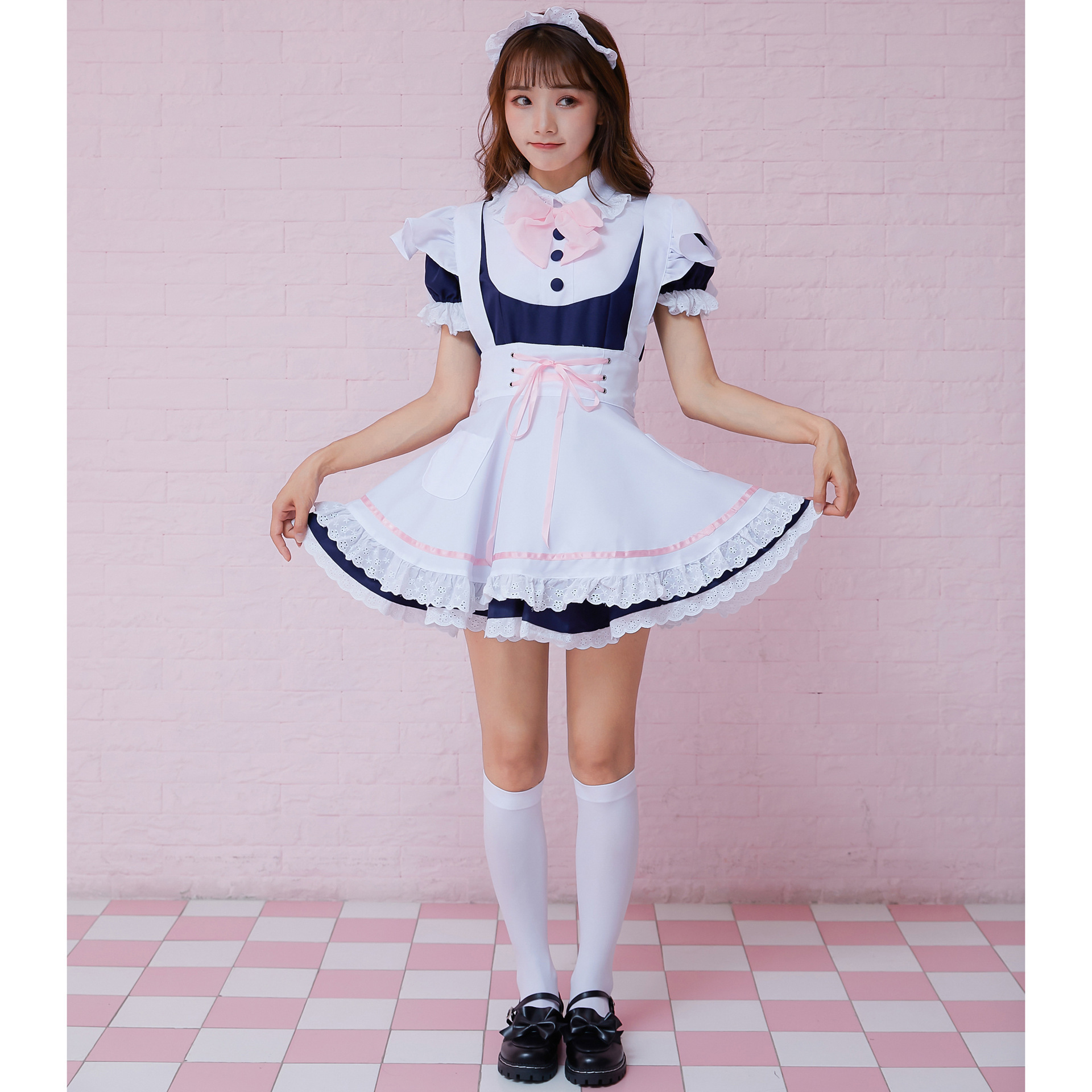 日本女仆装 性感女佣服 情趣内衣 游戏制服 角色扮演餐厅厨娘服装